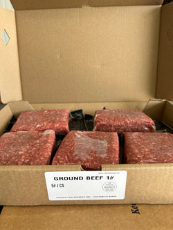 BEEF: Ground Beef 5 lbs.